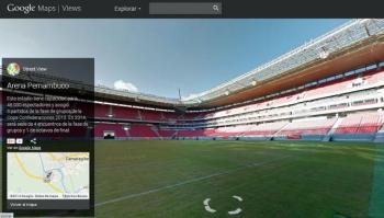 La aplicación de Google Maps que te muestra los estadios del Mundial Brasil 2014 en 360 grados